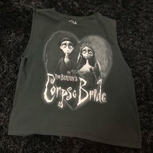 Corpse bride muscle tank top